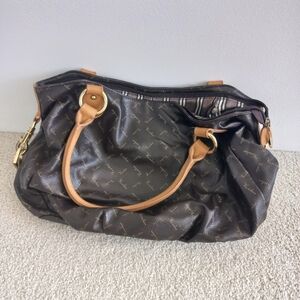 V.s.velsus Brown Leather Medium Women's Bag